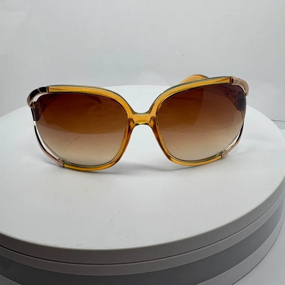 Franco Sarto Oversized Sunglasses Brown Gradient Lenses Stylish‎ Fashion